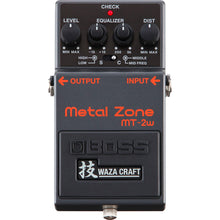Boss MT-2W Metal Zone Waza Effect Pedal