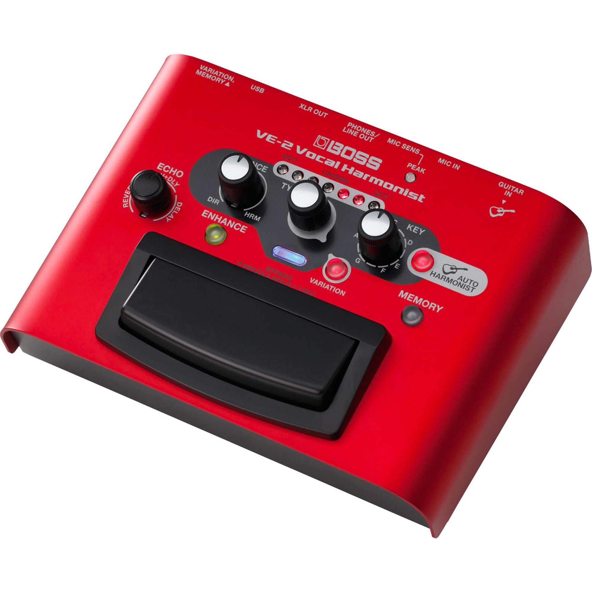 VE-2　(Vocal Harmonist) Boss VE-2 Vocal Harmonist Pedal | The Music Zoo