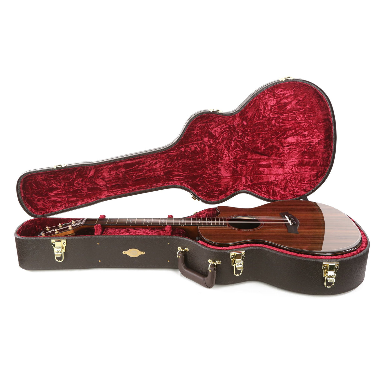 Taylor 914ce LTD Acoustic-Electric Sinker Redwood Top and Macassar Ebony — 9