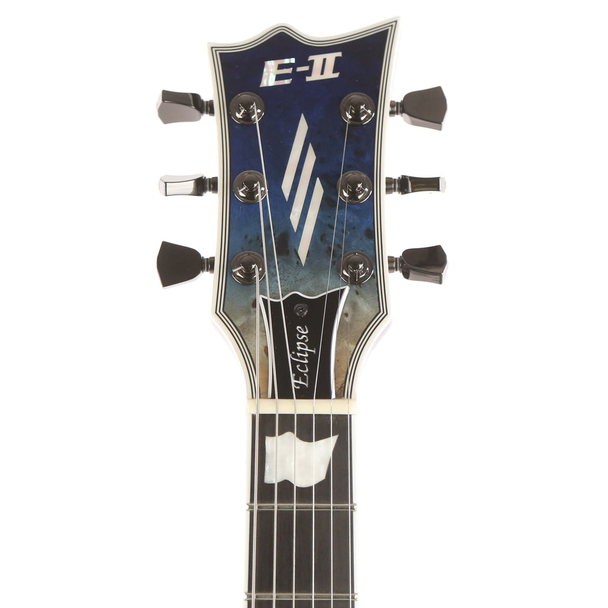 ESP E-II Eclipse Blue Natural Fade — 4