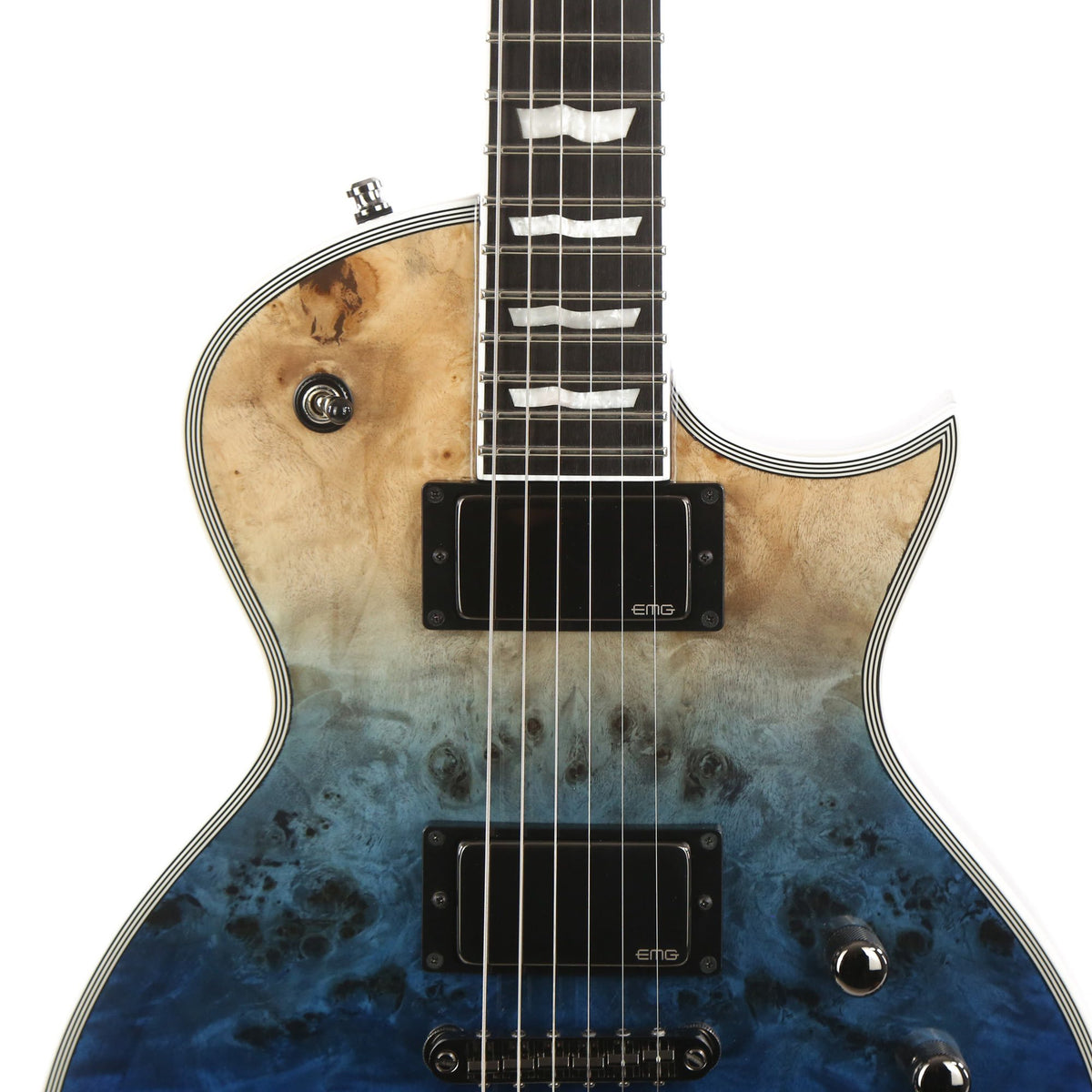 ESP E-II Eclipse Blue Natural Fade — 6