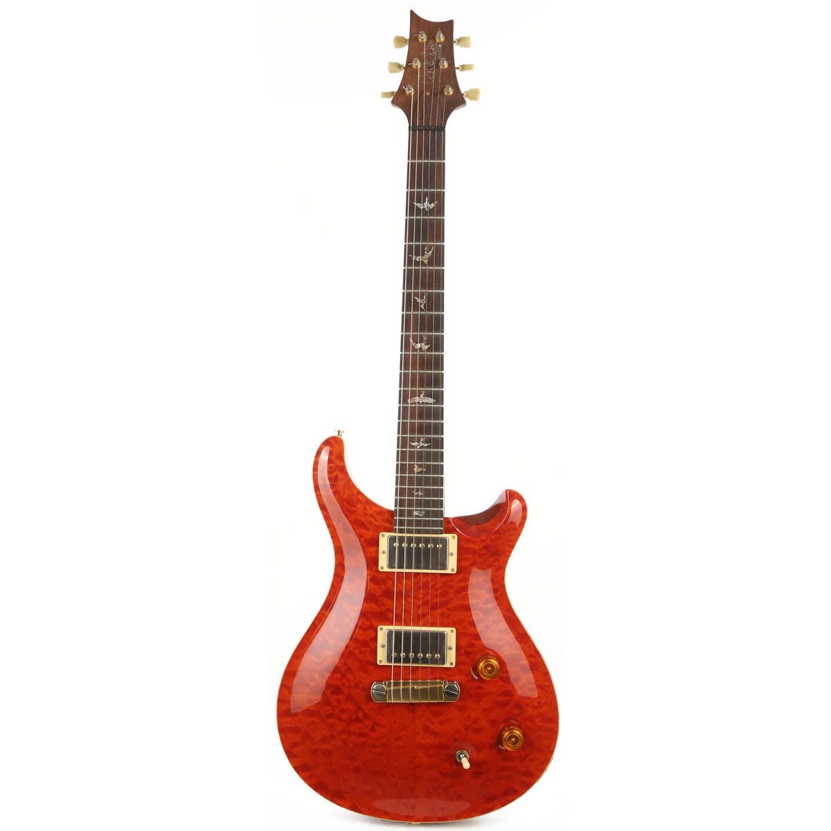 PRS McCarty Brazilian Rosewood Neck Limited Edition 10-Top Orange Quilt Top 2004 — 2
