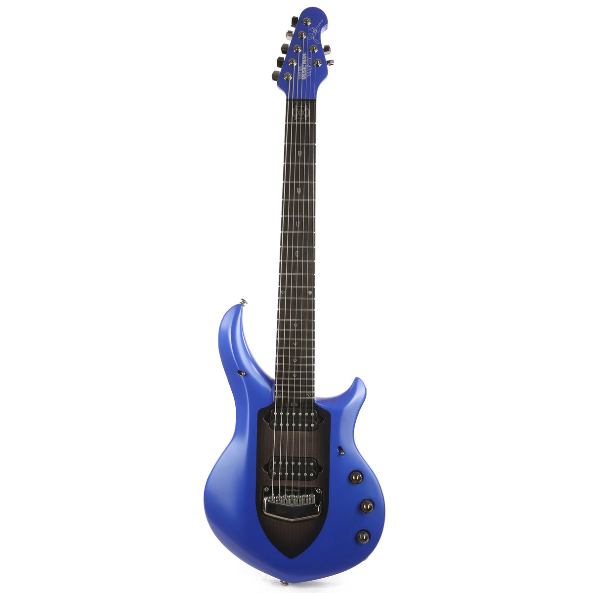 Ernie Ball Music Man Majesty 7 John Petrucci Signature Siberian Sapphire 2015 — 2