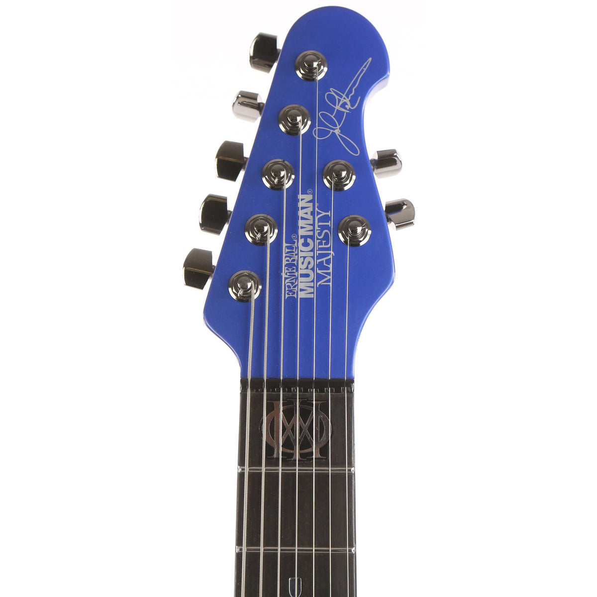 Ernie Ball Music Man Majesty 7 John Petrucci Signature Siberian Sapphire 2015 — 4