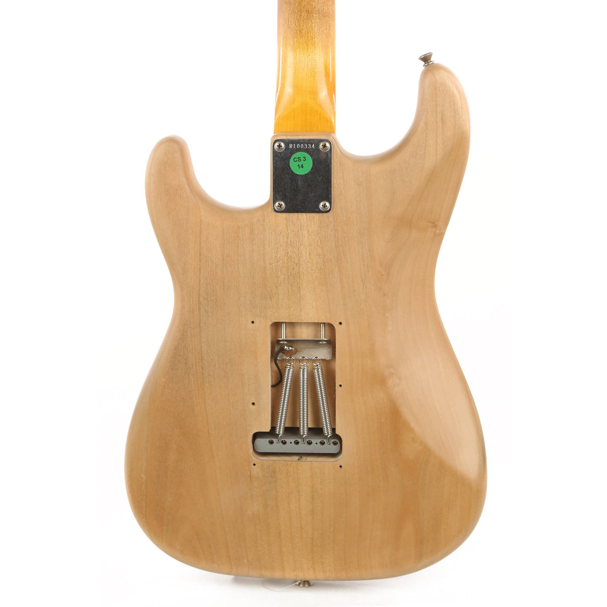 Fender Custom Shop No Finish Stratocaster 2020 NAMM Display Masterbuilt Greg Fessler 2020 — 8