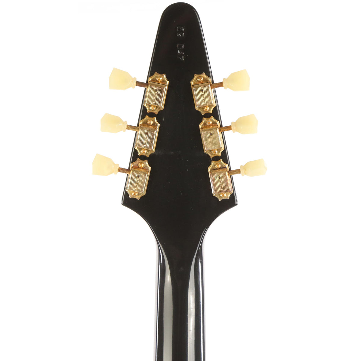 Gibson Custom Shop Jimi Hendrix 1969 Flying V Aged Ebony — 5