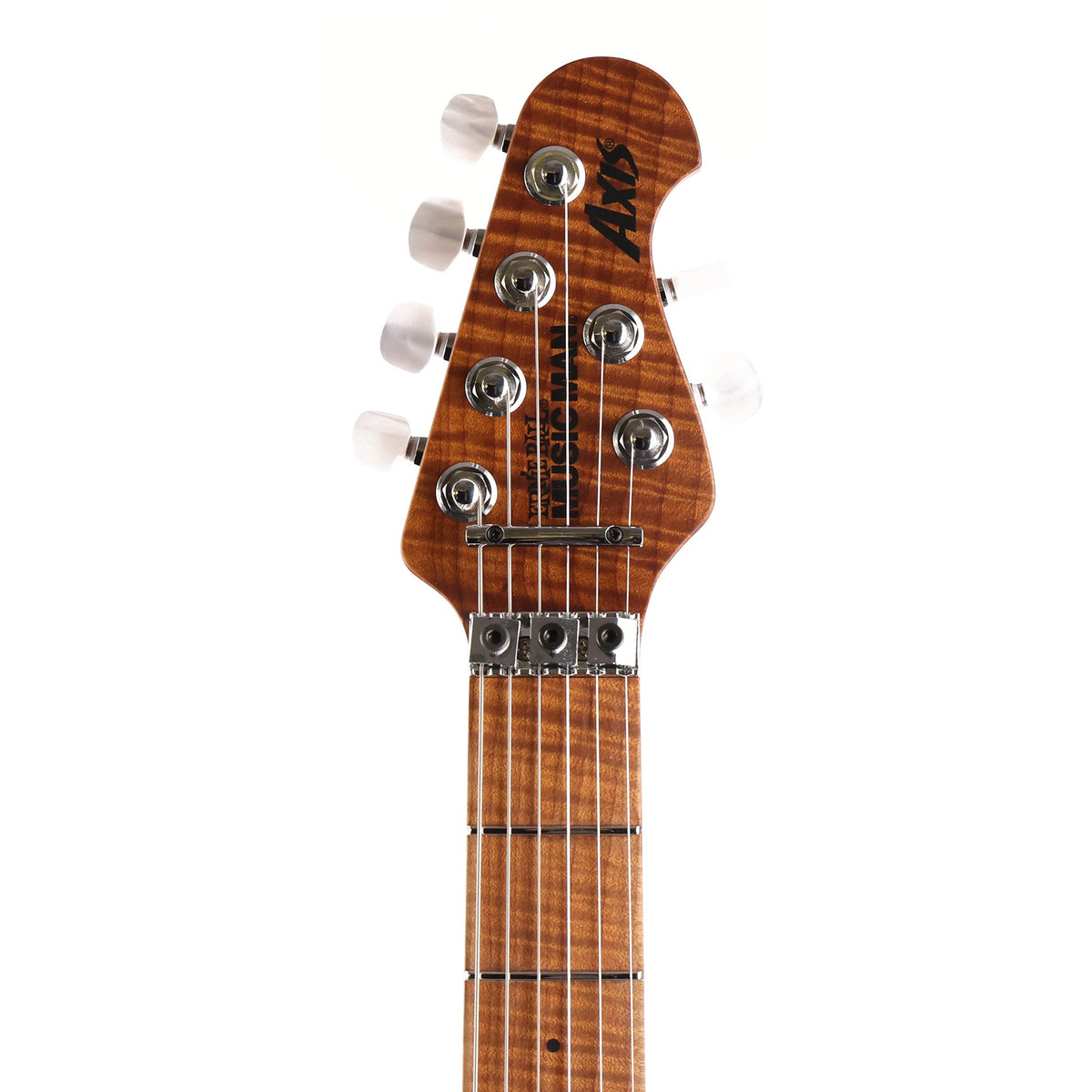 Ernie Ball Music Man Axis Fuschia Sparkle Music Zoo Exclusive — 4