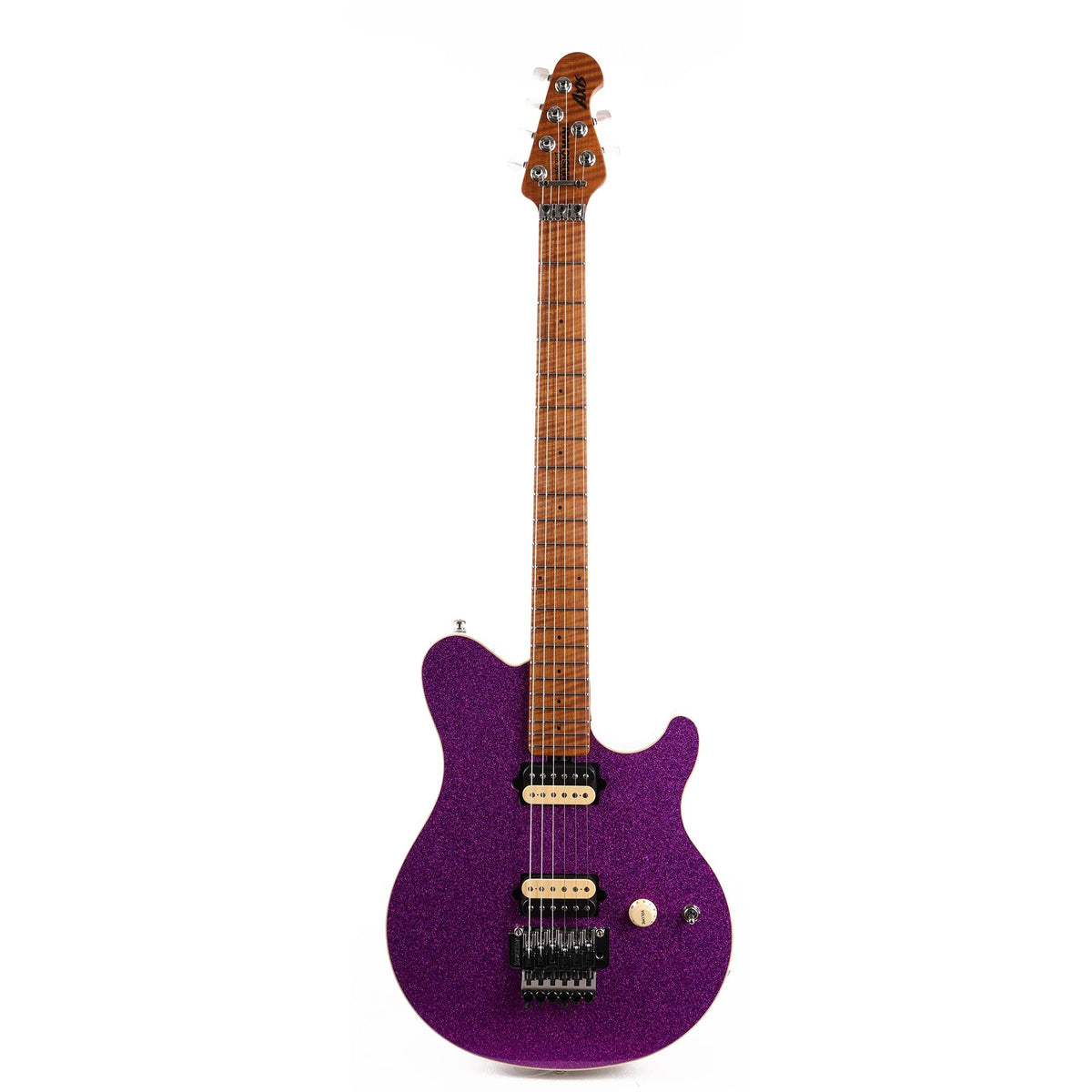 Ernie Ball Music Man Axis Guitar Fuschia Sparkle Music Zoo Exclusive 2021 — 2