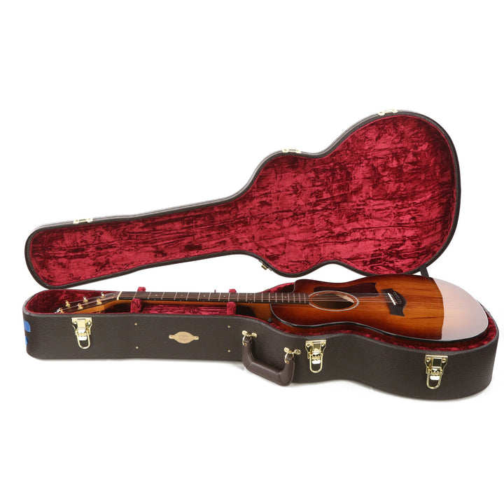 Taylor 224ce-K DLX Koa Grand Auditorium Acoustic-Electric Shaded Edgeburst 2018