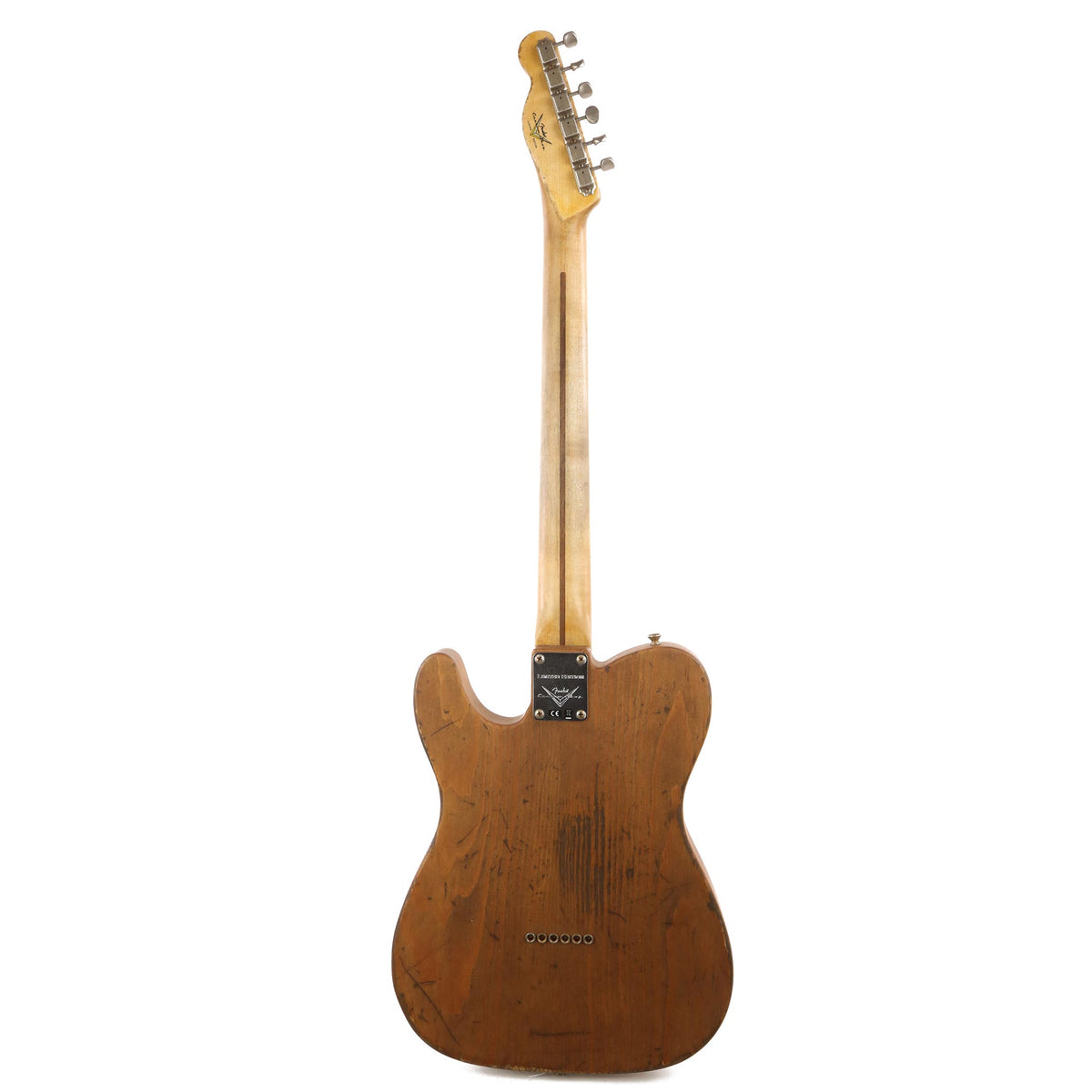 Fender Custom Shop 2019 Limited Edition Roasted Pine Double Esquire Heavy Relic — 3
