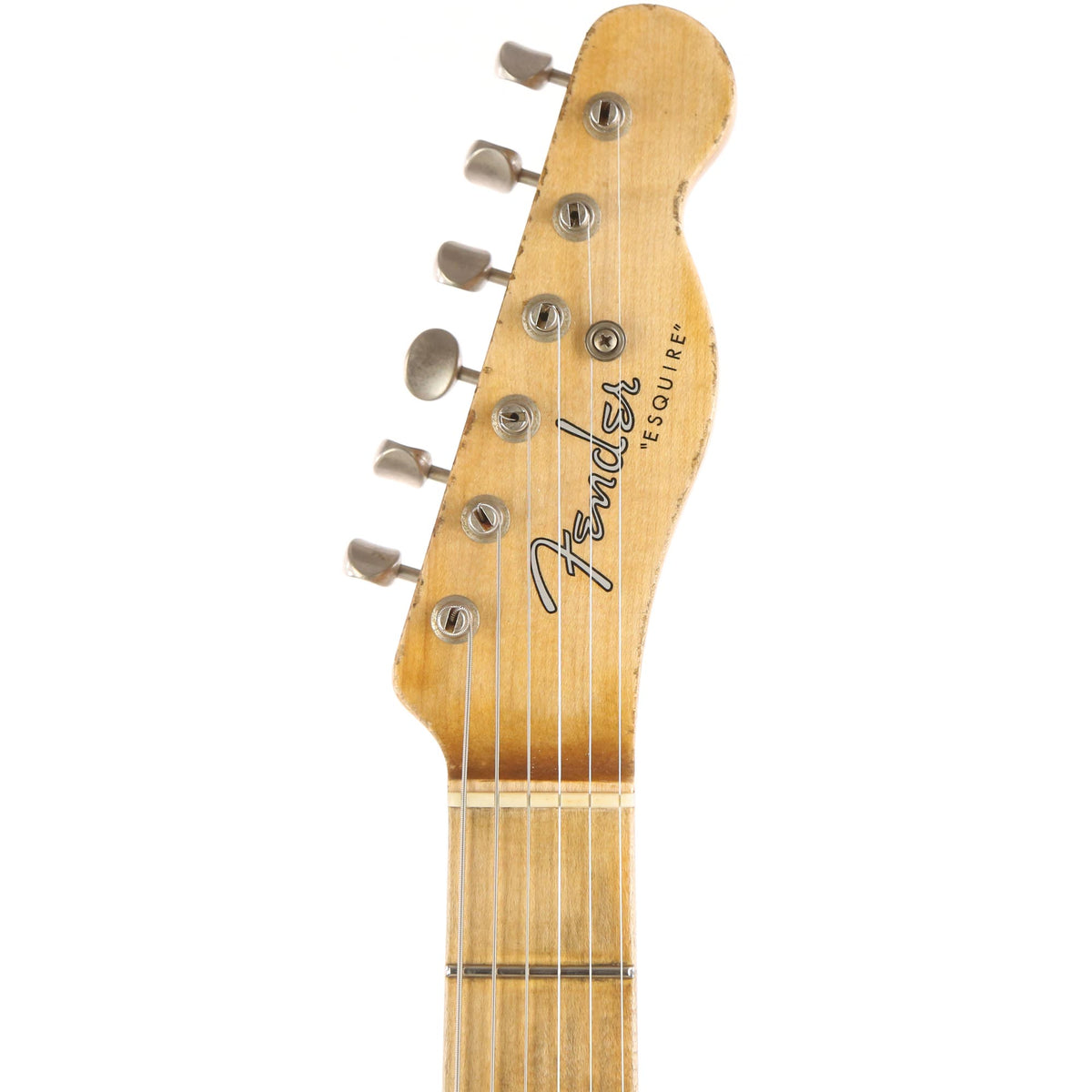 Fender Custom Shop 2019 Limited Edition Roasted Pine Double Esquire Heavy Relic — 4