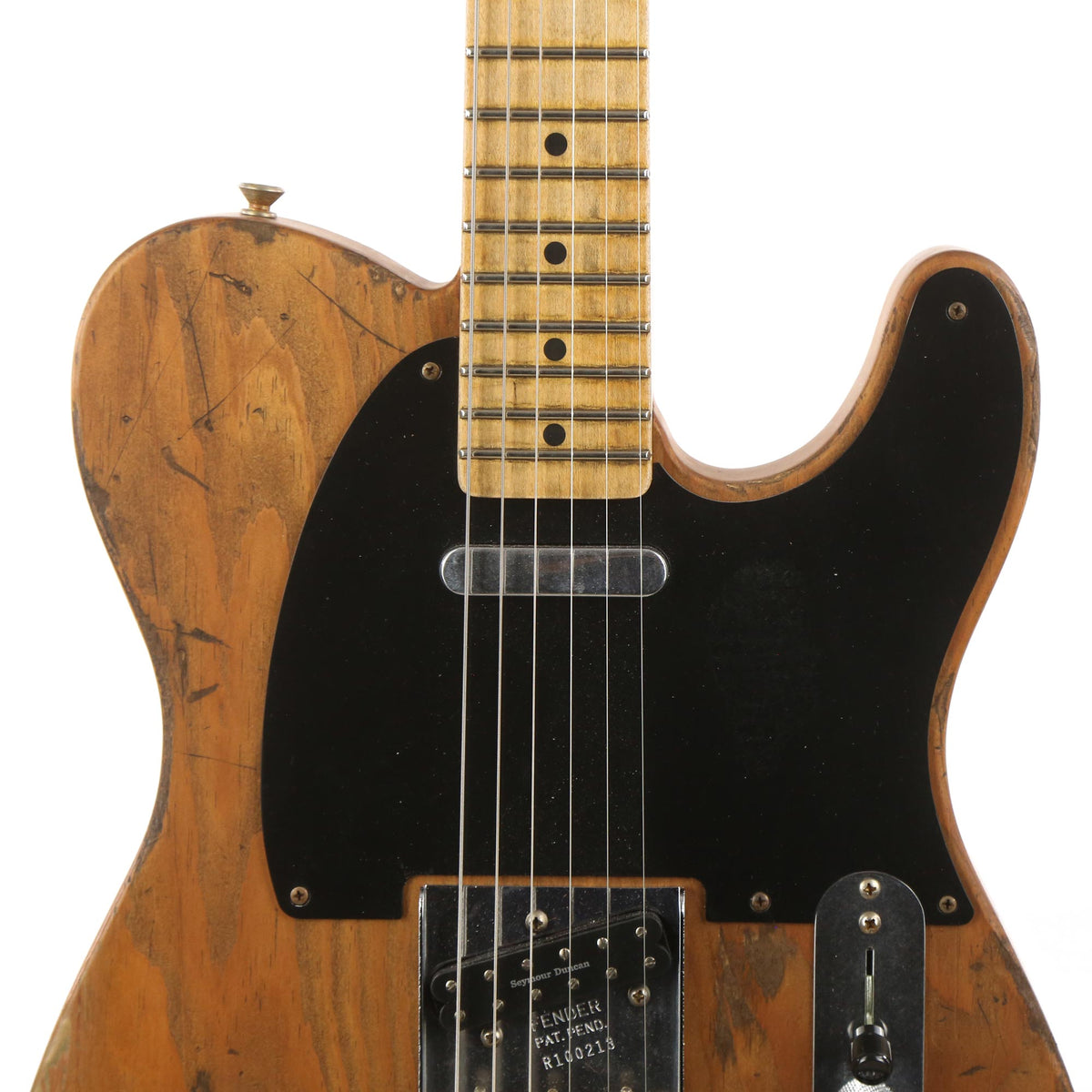 Fender Custom Shop 2019 Limited Edition Roasted Pine Double Esquire Heavy Relic — 6