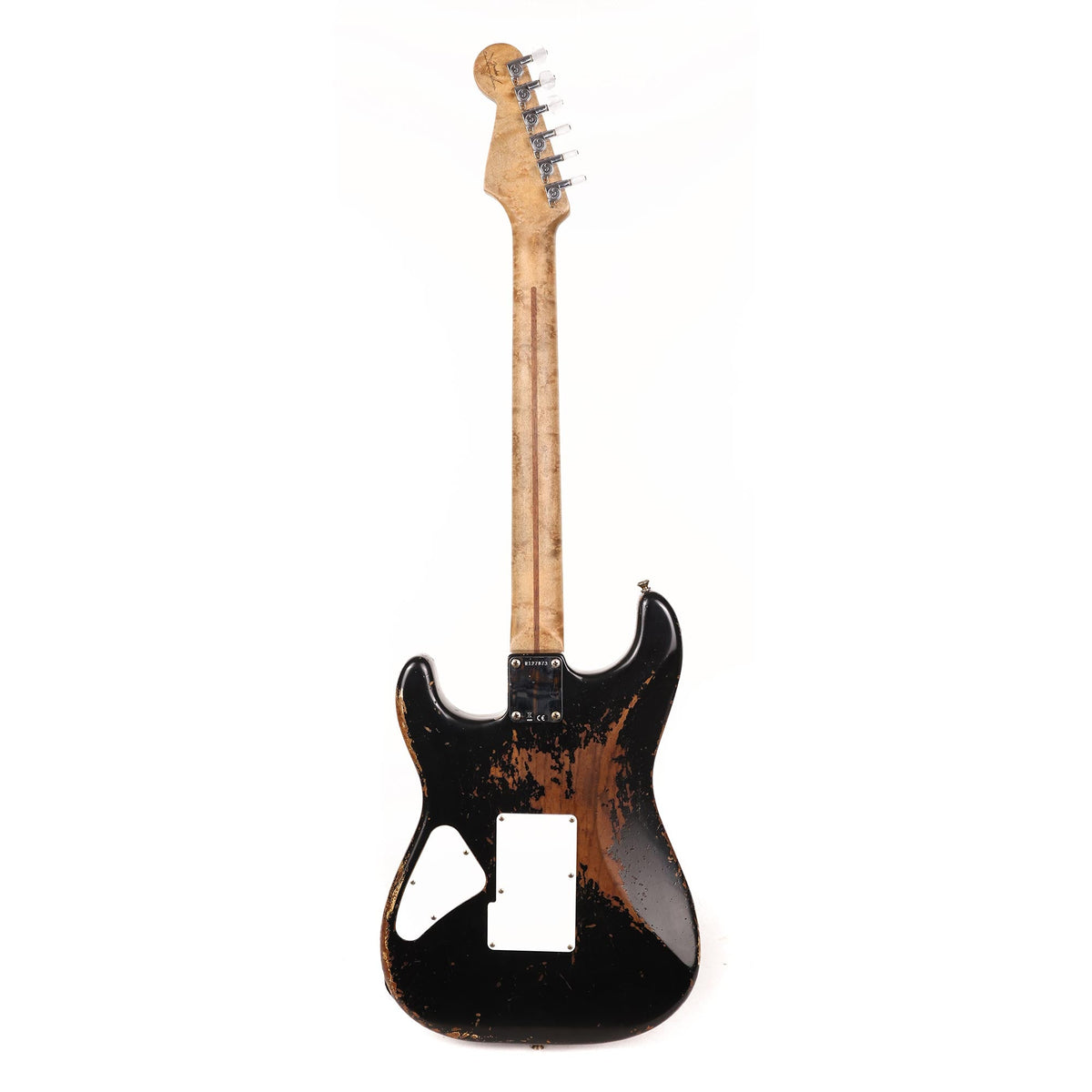 Fender Custom Shop ZF Stratocaster Heavy Relic Black — 3