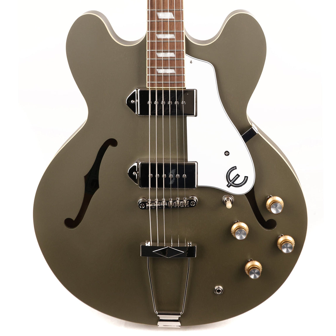 Epiphone CASINO 新品同様品 Epiphone Casino Worn Olive Drab | The Music Zoo