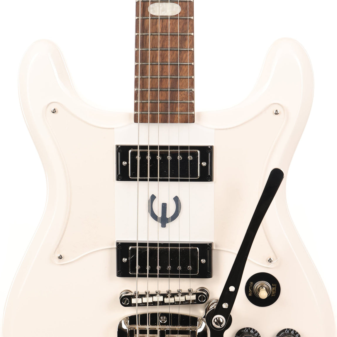 ギター Epiphone Crestwood Custom Polaris White Epiphone Crestwood Custom Polaris White Used | The Music Zoo