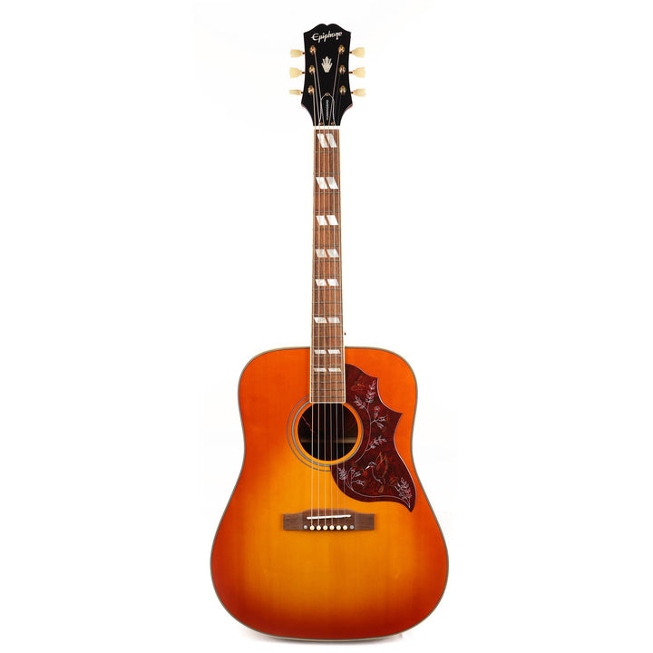 Epiphone Inspired by Gibson Hummingbird Acoustic-Electric Aged Cherry Sunburst Gloss