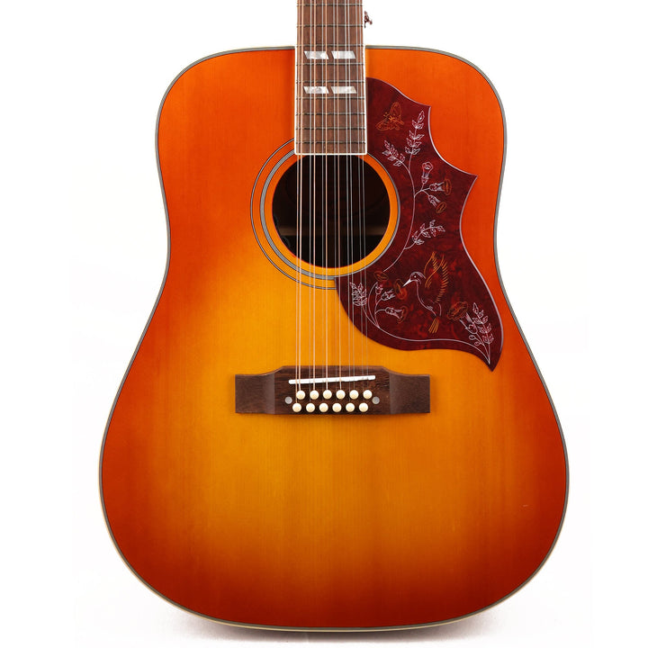 Epiphone Inspired by Gibson Hummingbird 12-String Acoustic-Electric Aged Cherry Sunburst Gloss