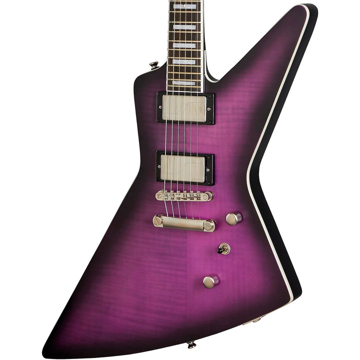 Epiphone Extura Prophecy Purple Tiger Aged Gloss