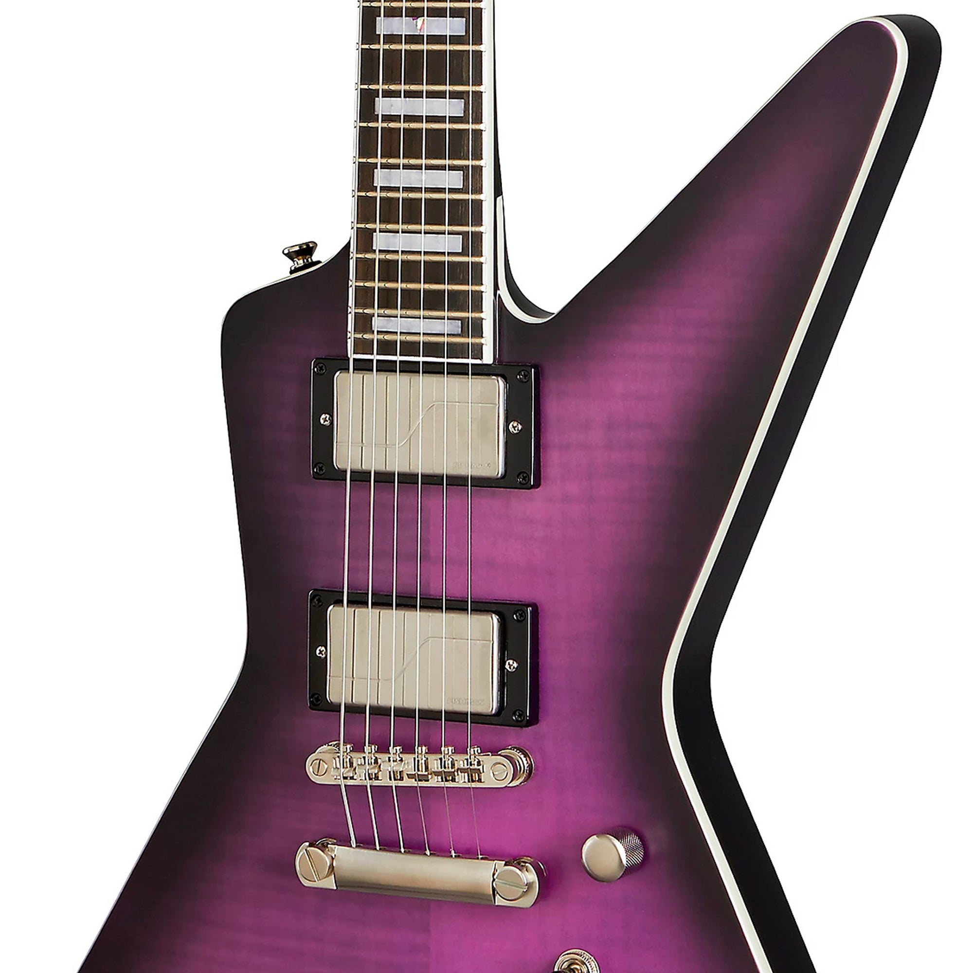 Epiphone Extura Prophecy Purple Tiger Aged Gloss | The Music Zoo