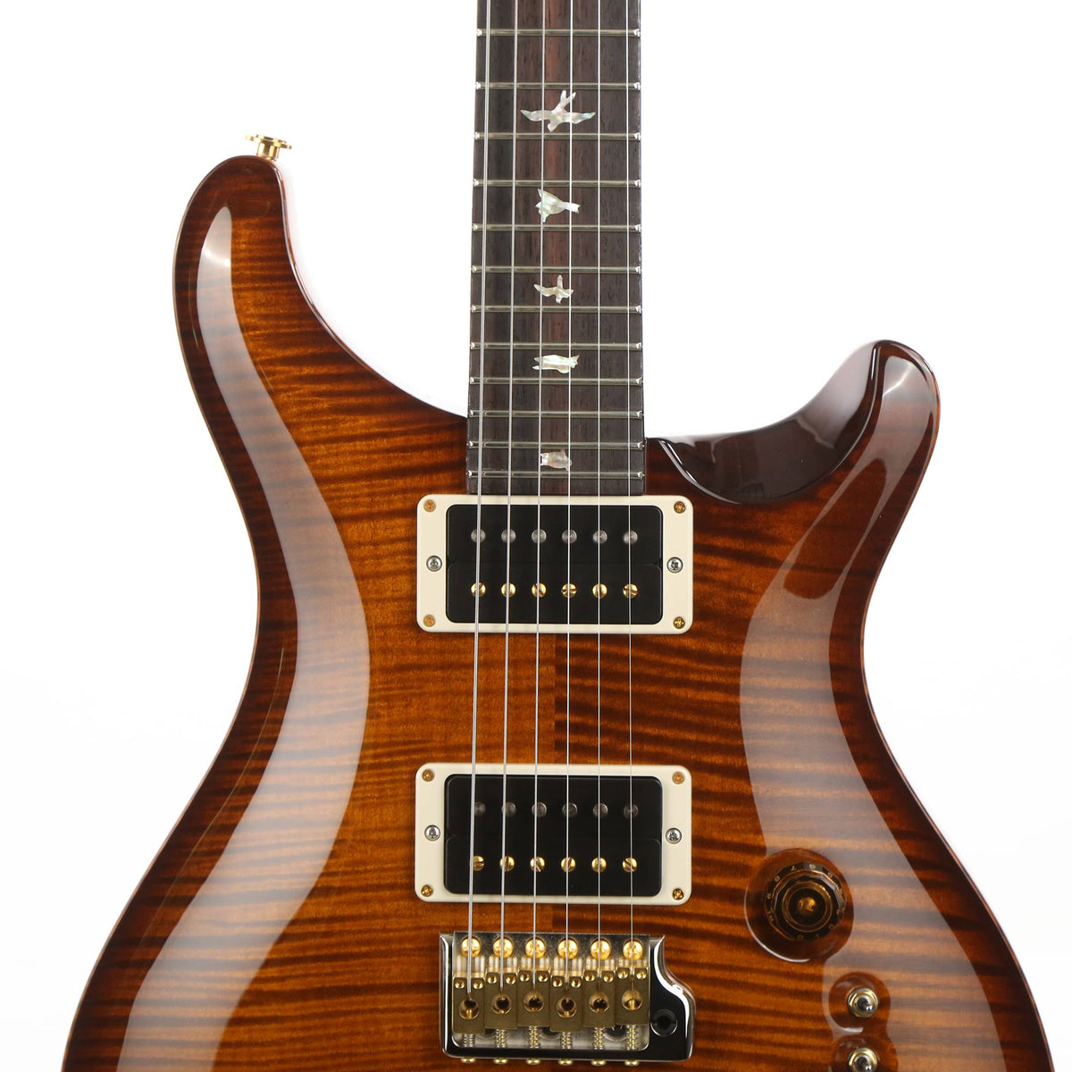 PRS 35th Anniversary Custom 24 10-Top Amber Wrap Burst — 5