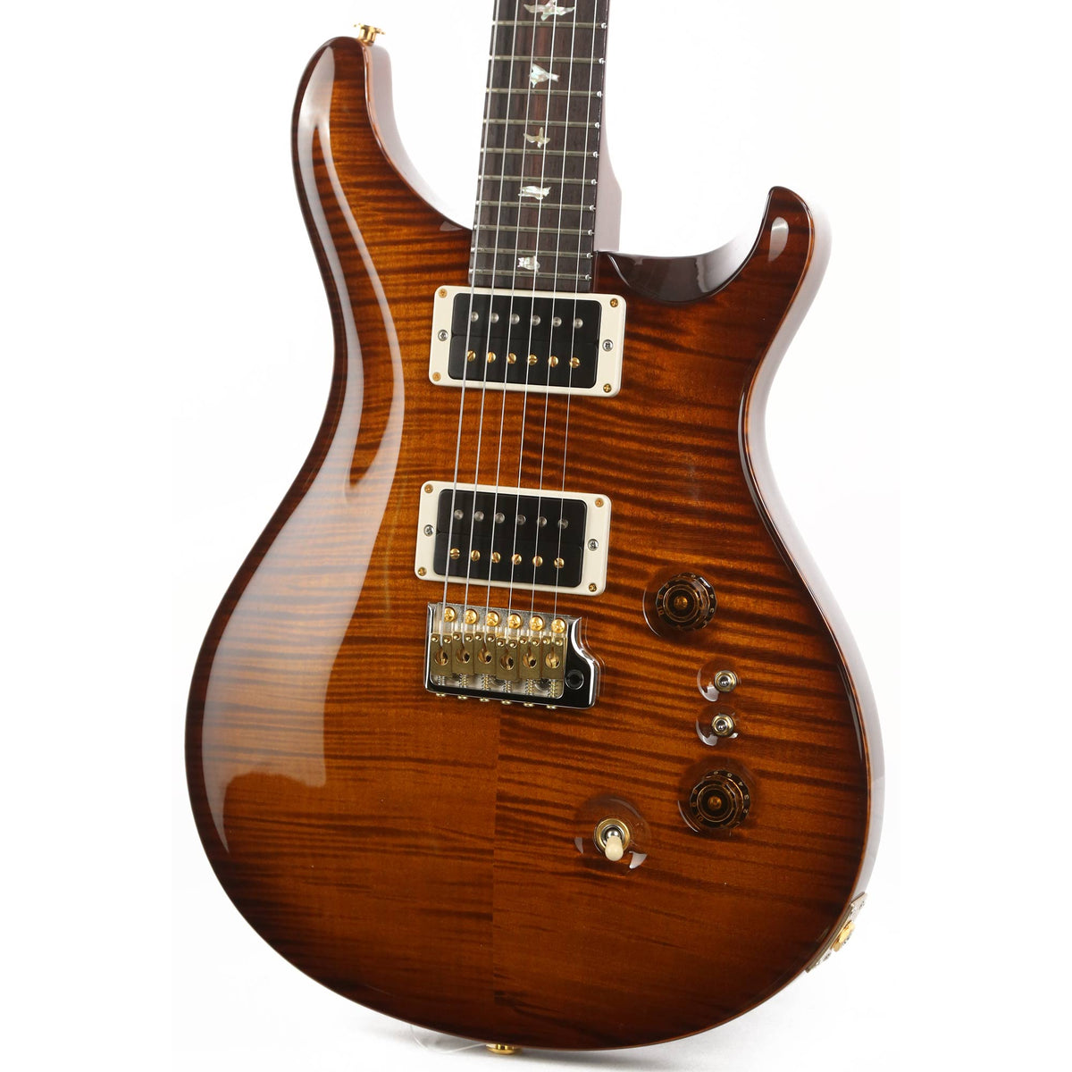 PRS 35th Anniversary Custom 24 10-Top Amber Wrap Burst — 6