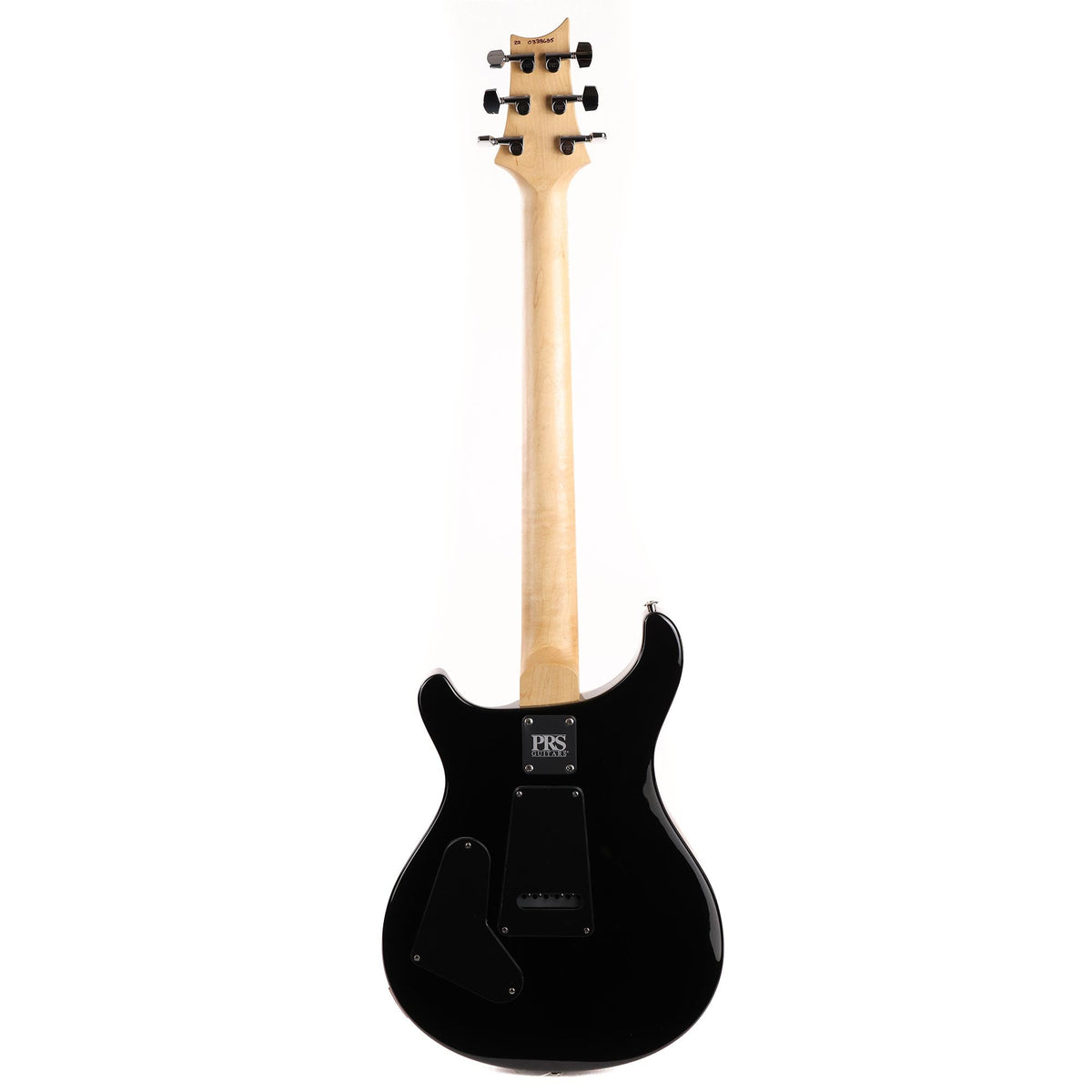 PRS CE24 Black Sunburst with Black Back and Natural Binding 2022 — 3