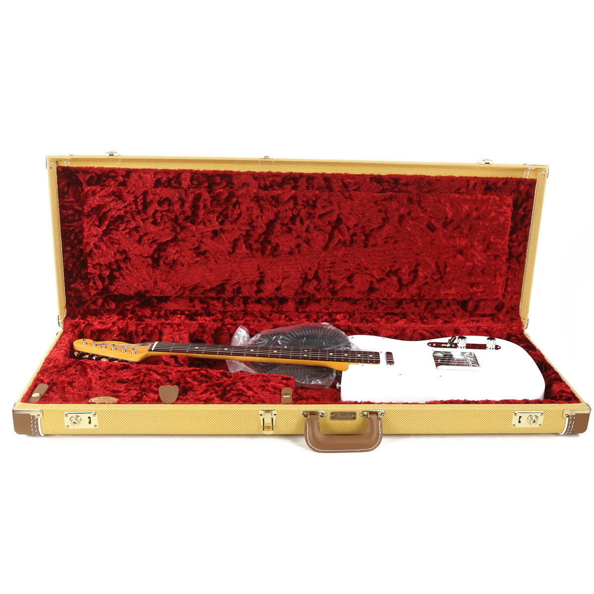 Fender Jimmy Page Mirror Telecaster White Blonde Used — 7