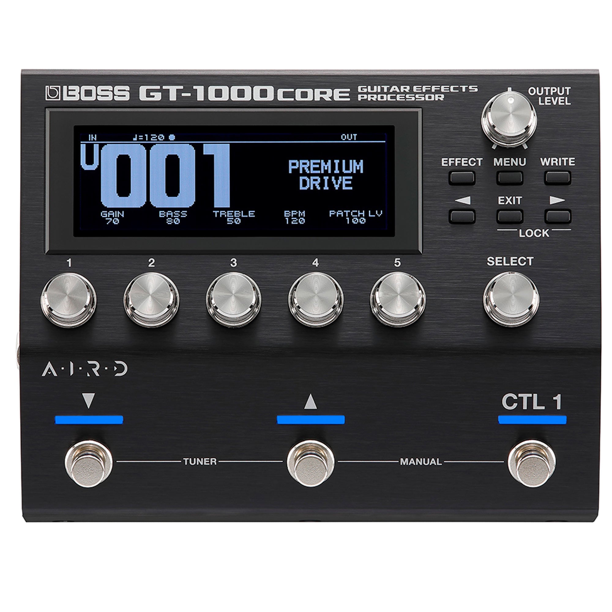 boss guitar pedals Boss GT-1000CORE Guitar Multi Effects Processor