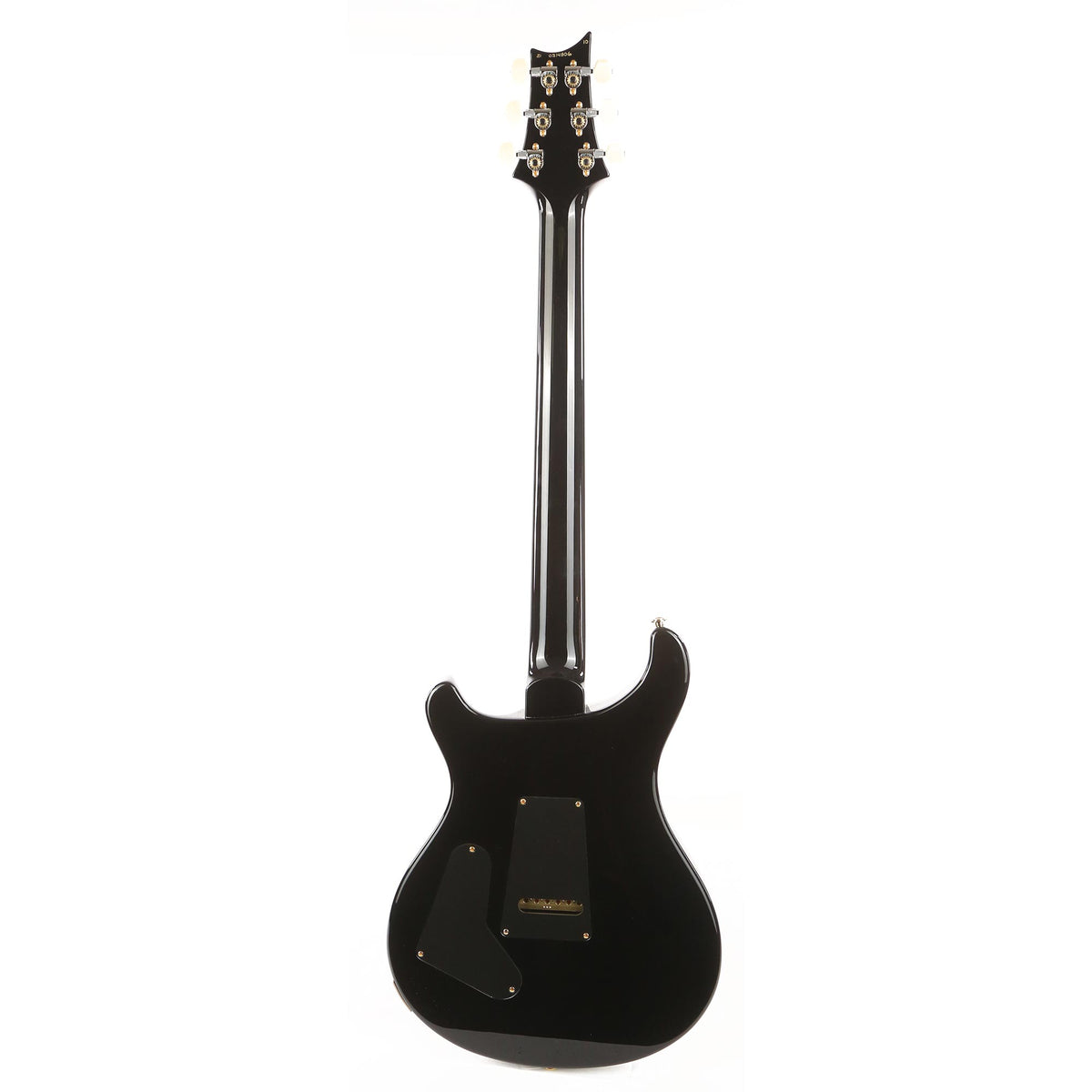 PRS 35th Anniversary Custom 24 10-Top Grey Black with Orange Burst — 3