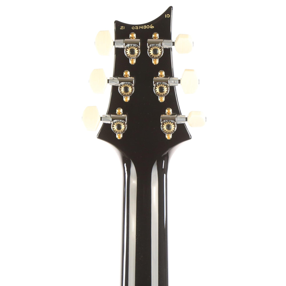 PRS 35th Anniversary Custom 24 10-Top Grey Black with Orange Burst — 5