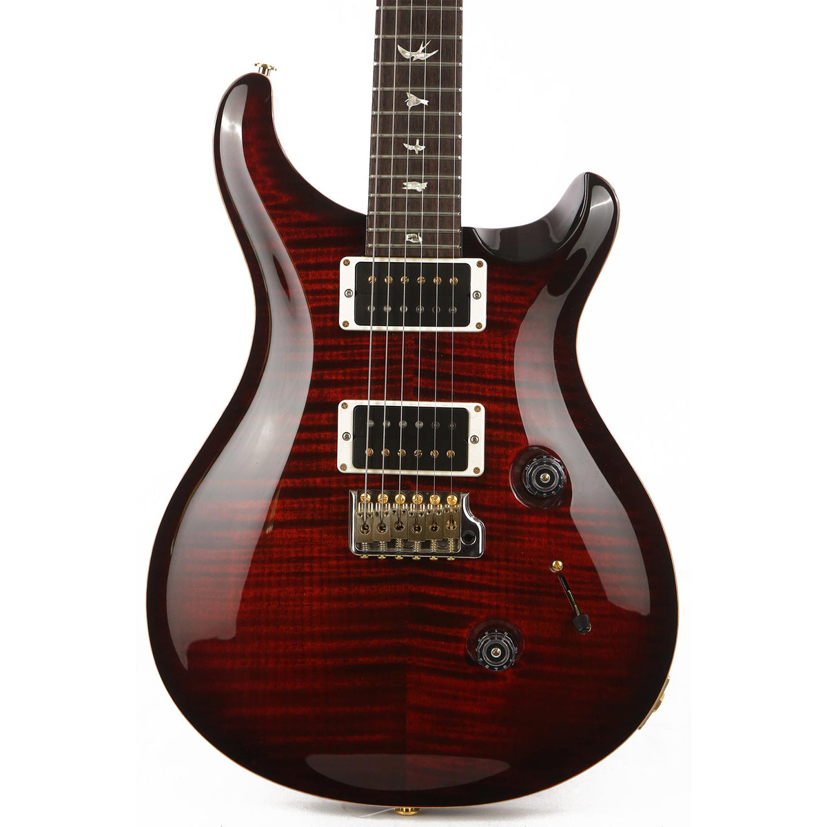 PRS Custom 24 10-Top Guitar Fire Red Burst 2017 — 1
