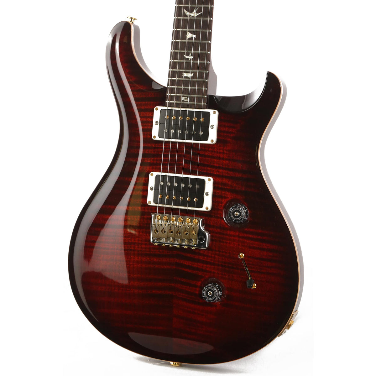 PRS Custom 24 10-Top Guitar Fire Red Burst 2017 — 7