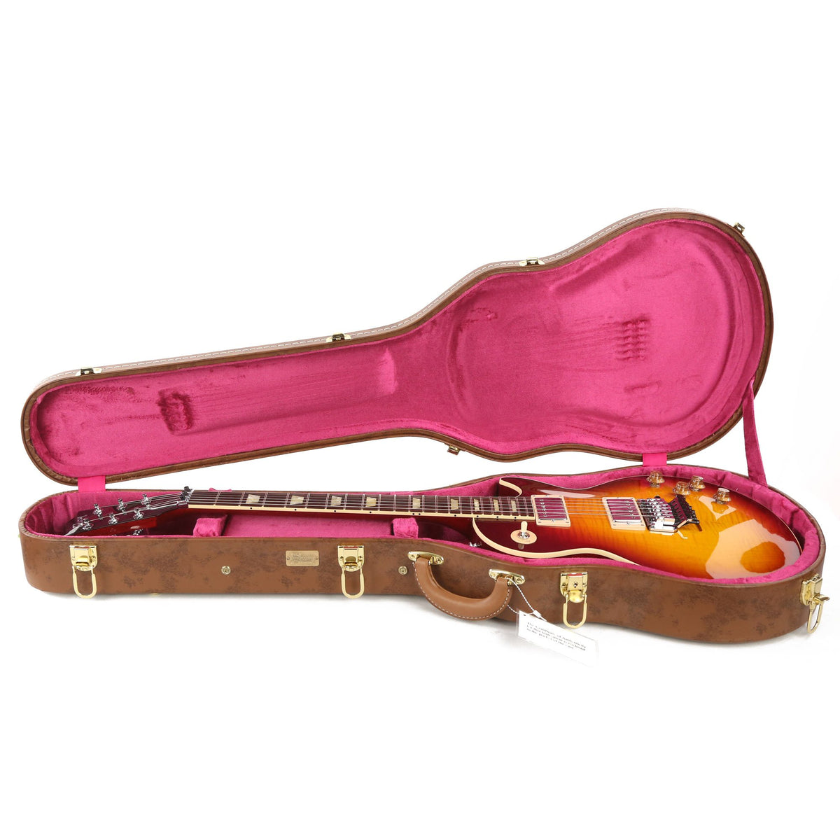 Gibson Custom Shop Les Paul Axcess Bourbon Burst Used — 10