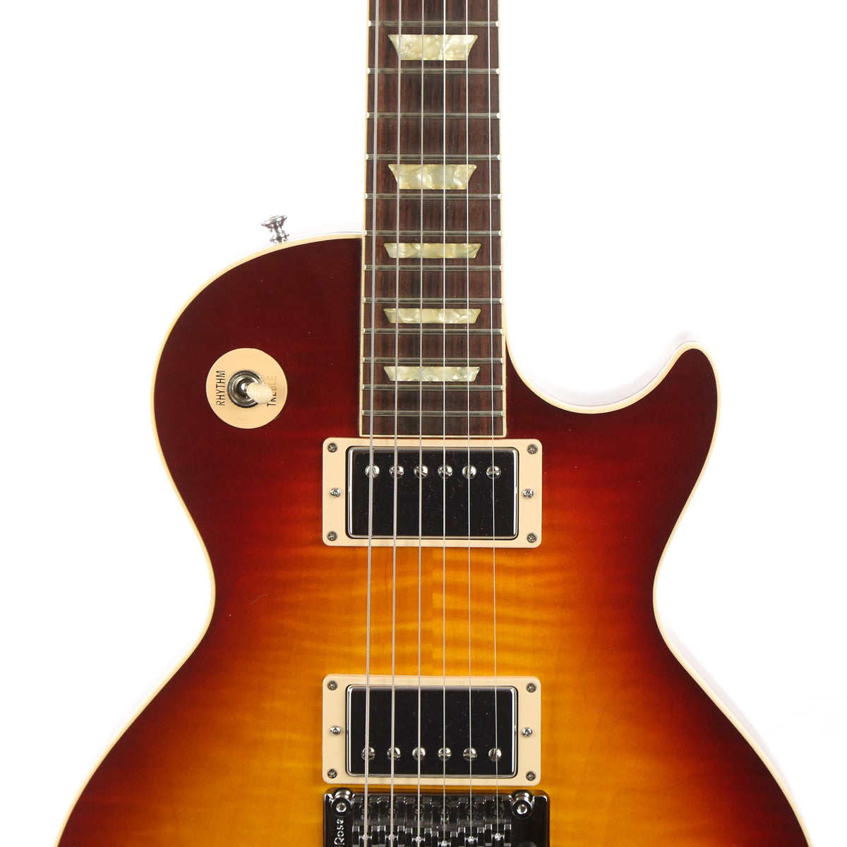 Gibson Custom Shop Les Paul Axcess Bourbon Burst Used — 6