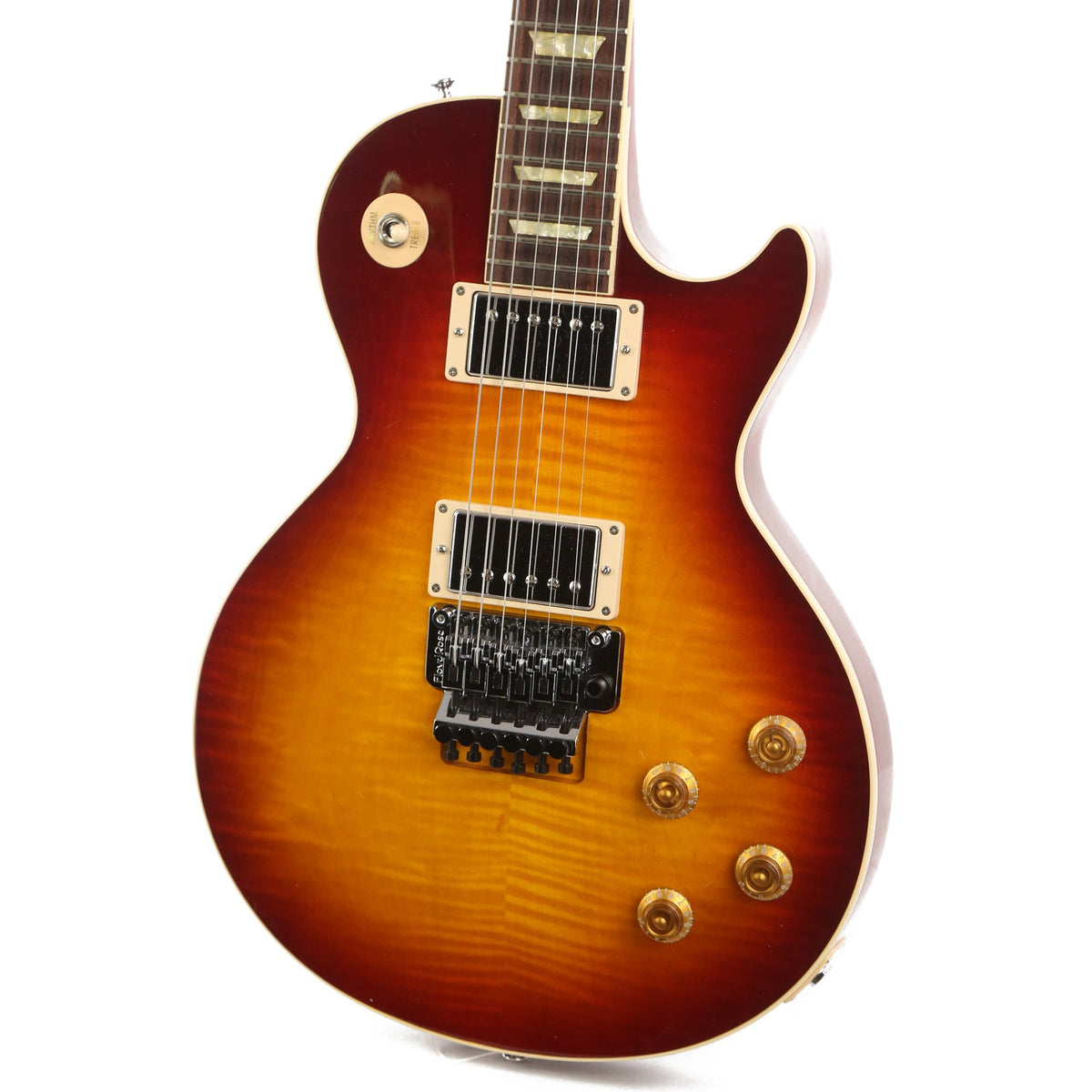 Gibson Custom Shop Les Paul Axcess Bourbon Burst Used — 7