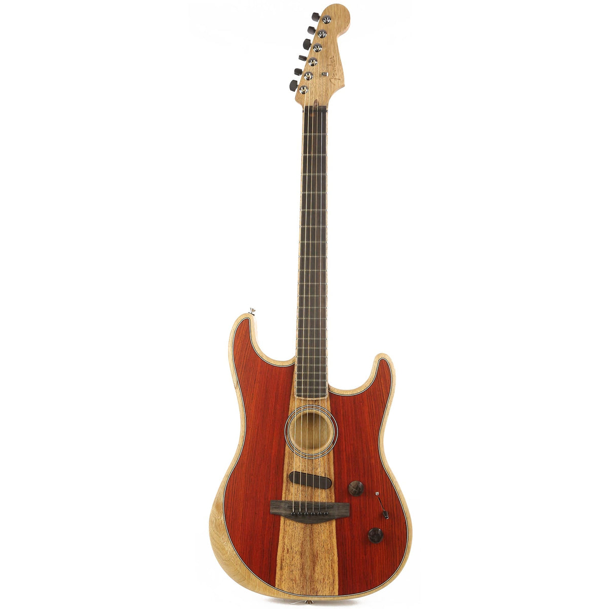 Fender American Acoustasonic Stratocaster Cocobolo — 2