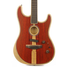 Fender American Acoustasonic Stratocaster Guitar Cocobolo Used