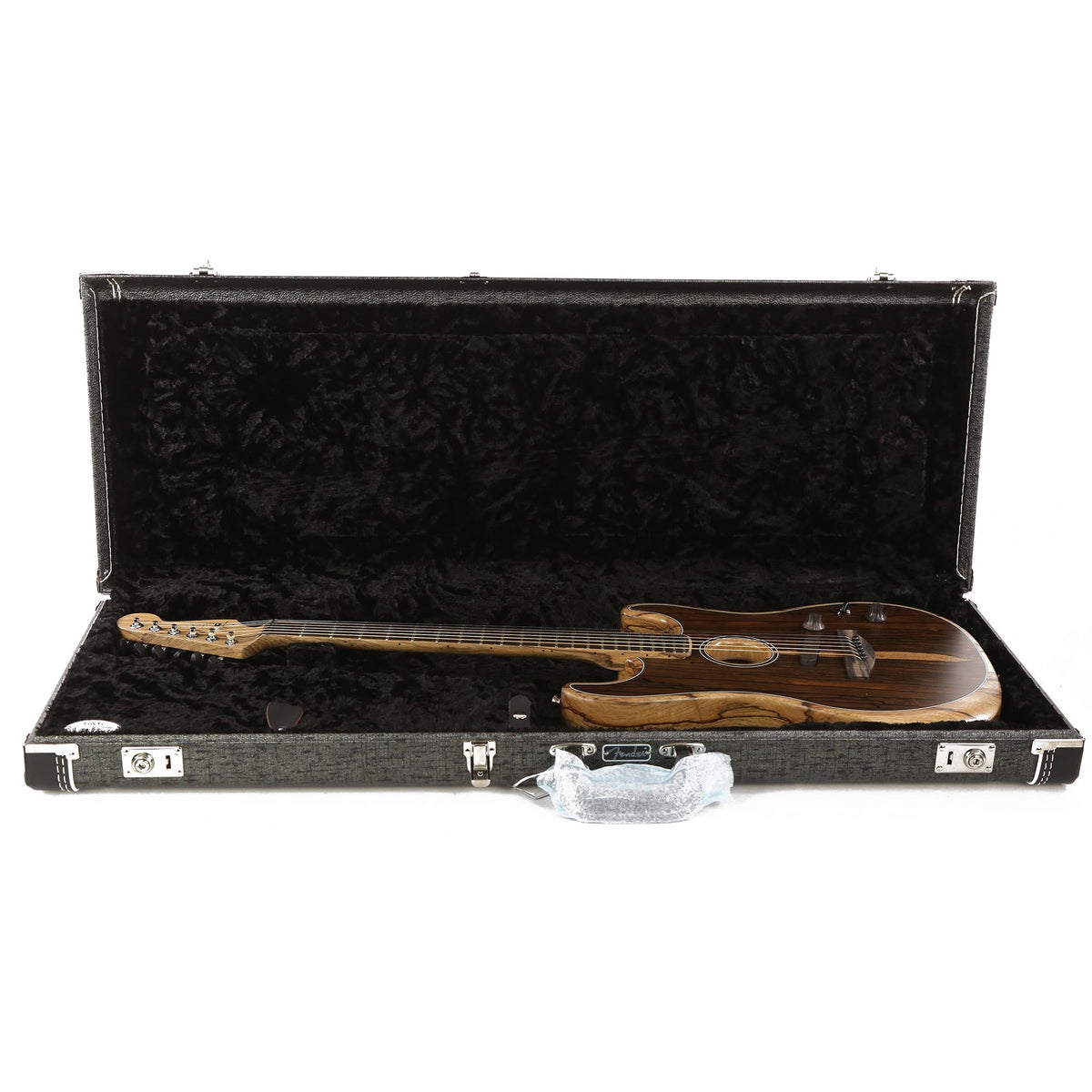 Fender American Acoustasonic Stratocaster Ziricote — 8