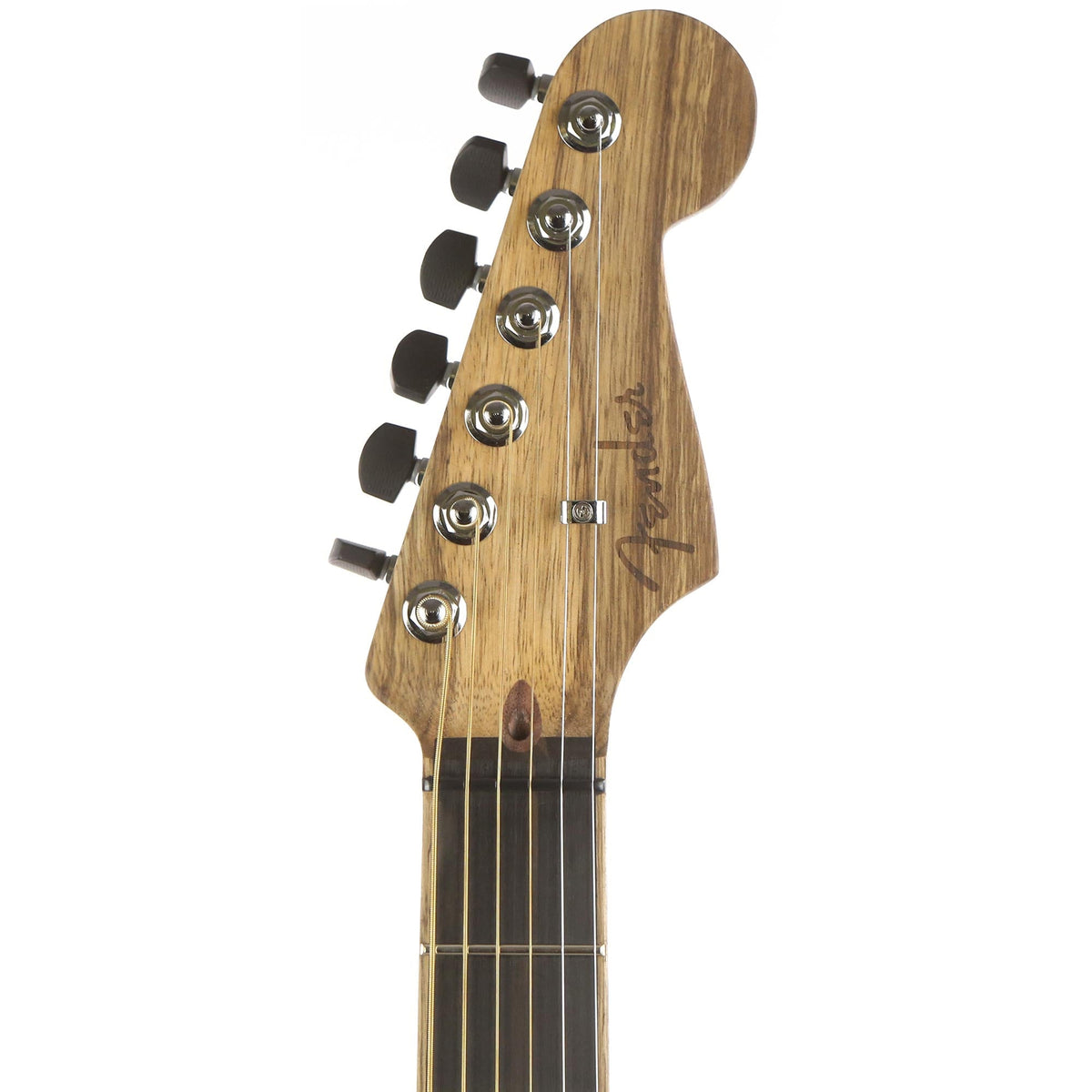Fender American Acoustasonic Stratocaster Guitar Ziricote — 4