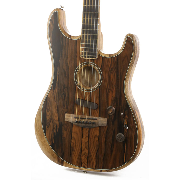 Fender American Acoustasonic Stratocaster Guitar Ziricote