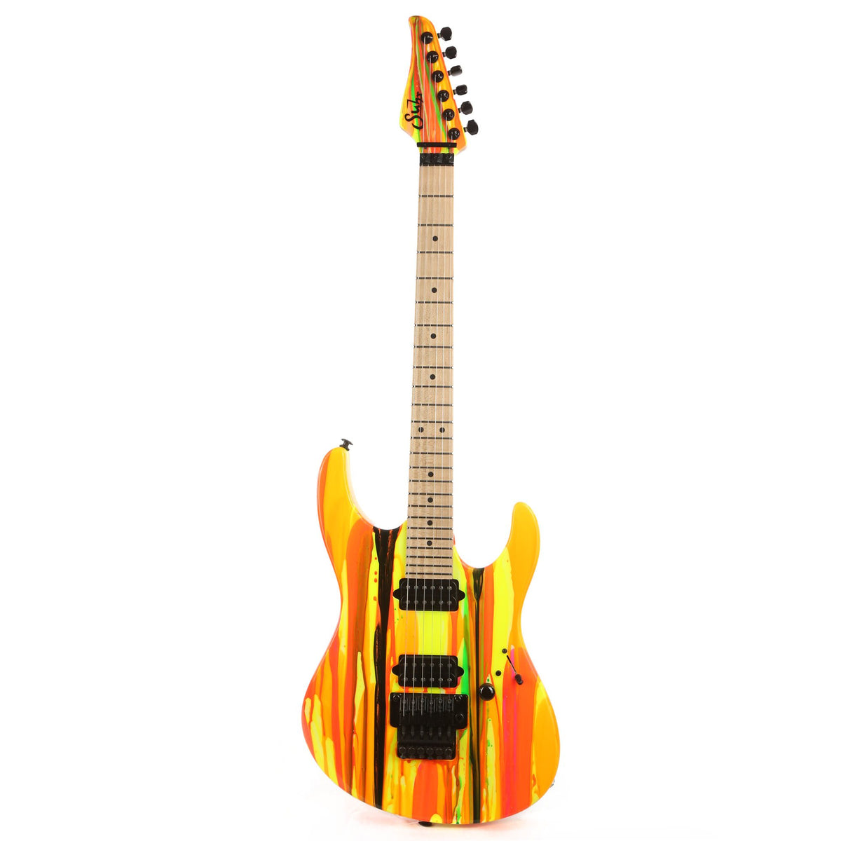 Suhr 80's Shred MKII Neon Drip — 2