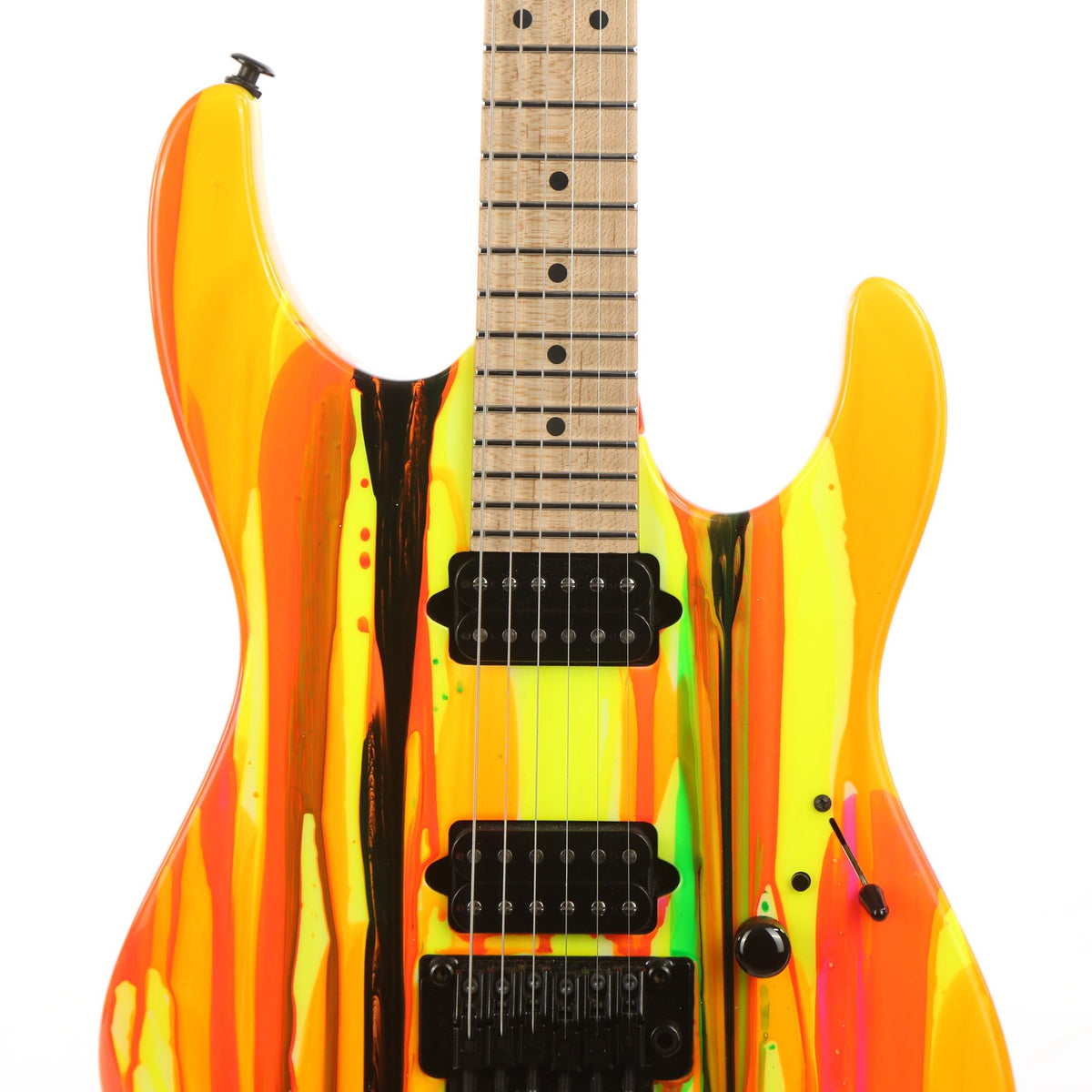 Suhr 80's Shred MKII Neon Drip — 6