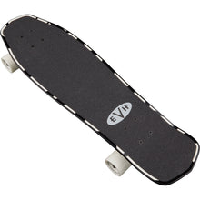 EVH Black and White Stripe Skateboard
