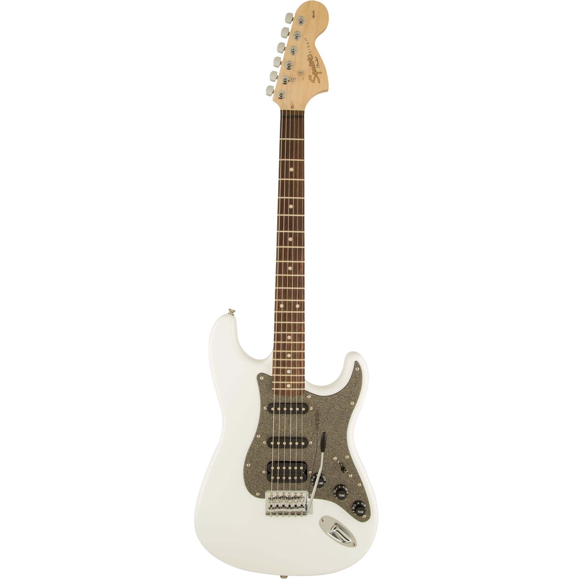 Squier Affinity Series Stratocaster HSS Olympic White | The Music Zoo
