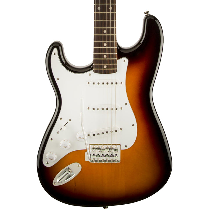 Squier Affinity Series Stratocaster Left-Handed Brown Sunburst Laurel Fingerboard Used