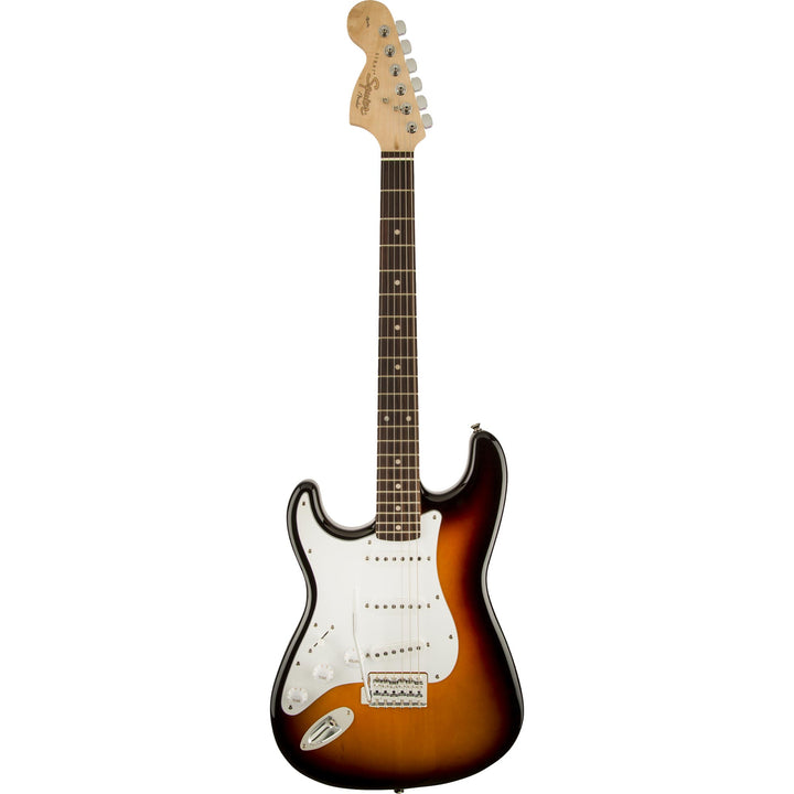 Squier Affinity Series Stratocaster Left-Handed Brown Sunburst Laurel Fingerboard Used