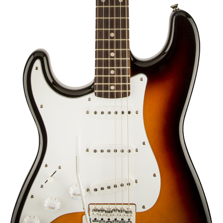 Squier Affinity Series Stratocaster Left-Handed Brown Sunburst Laurel Fingerboard Used