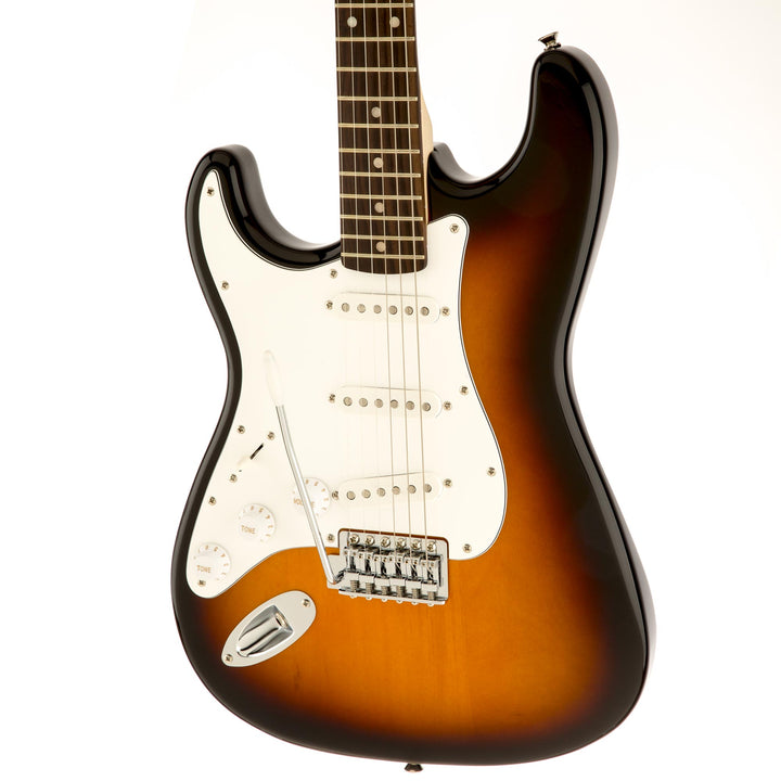 Squier Affinity Series Stratocaster Left-Handed Brown Sunburst Laurel Fingerboard Used