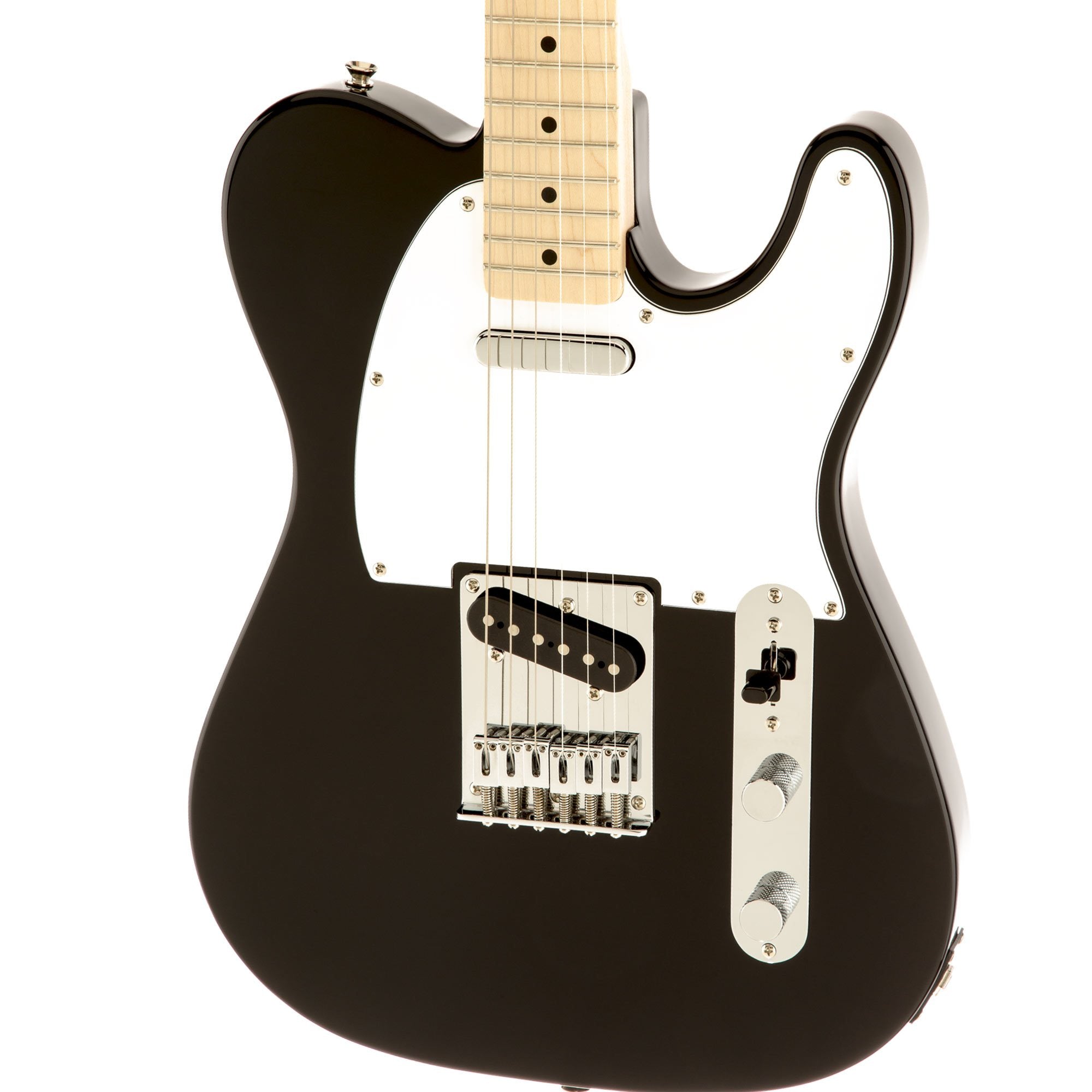 Squier Affinity Series Telecaster Maple Fretboard Black | The