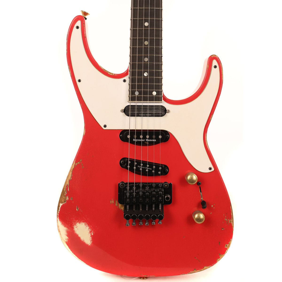 Jackson Custom Shop SL Soloist 3S-V Fiesta Red — 1